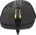 Genesis Krypton 555 Ultra-Light Gaming Mouse, Pixart PAW3333 Optical Sensor, 8000 DPI, 7 Programmable Buttons, RGB PRISMO Lighting, Paracord Cable
