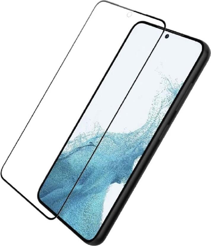 Helmet Diamond Glass 5D Tempered Glass Screen Protector for Samsung Galaxy S23 FE, Curved Edges, Oleophobic Coating, Shock and Scratch Resistant