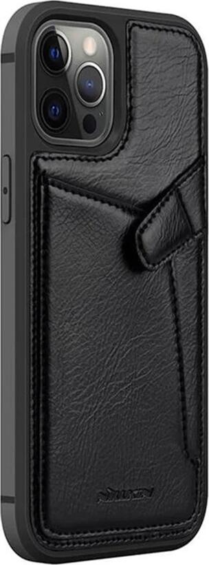 Nillkin Case Leather iPhone 12/ 12 Pro Aoge, Black