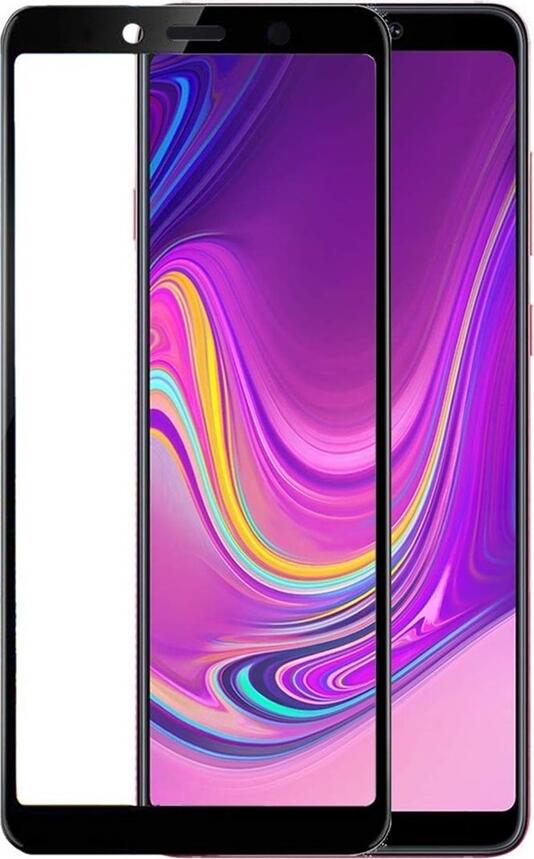 Helmet Diamond Glass 4D Samsung A9 (2018), Black