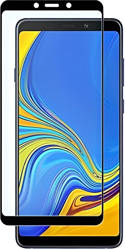 Protectie Ecran Helmet Diamond Glass 4D Sticla Temperata pentru Samsung Galaxy A9 2018, Acoperire Full Screen, Rezistenta la Zgarieturi si Socuri