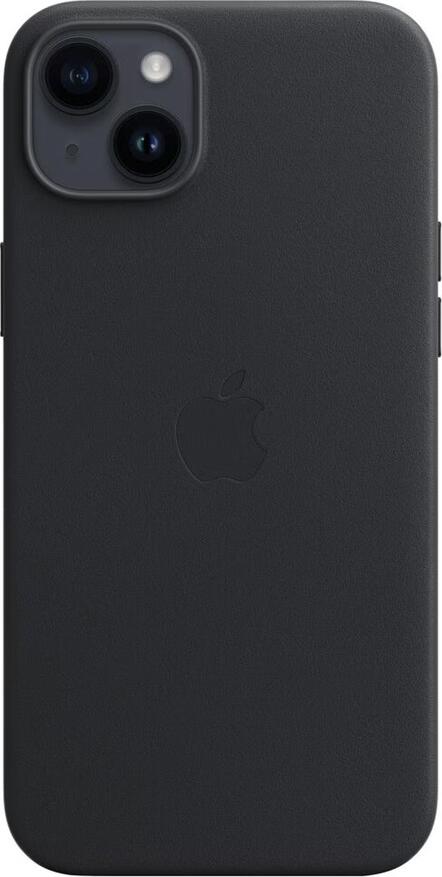 NO Brand Case Original Leather with MagSafe for iPhone 14, Midnight