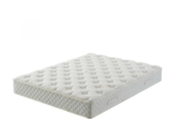 BRN Cashmere Orthopedic Mattress, 180x200 cm, 7-Zone Multi-Pocket Spring System, Breathable Knitted Cashmere Fabric, 26 cm Height, Spinal Alignment Support