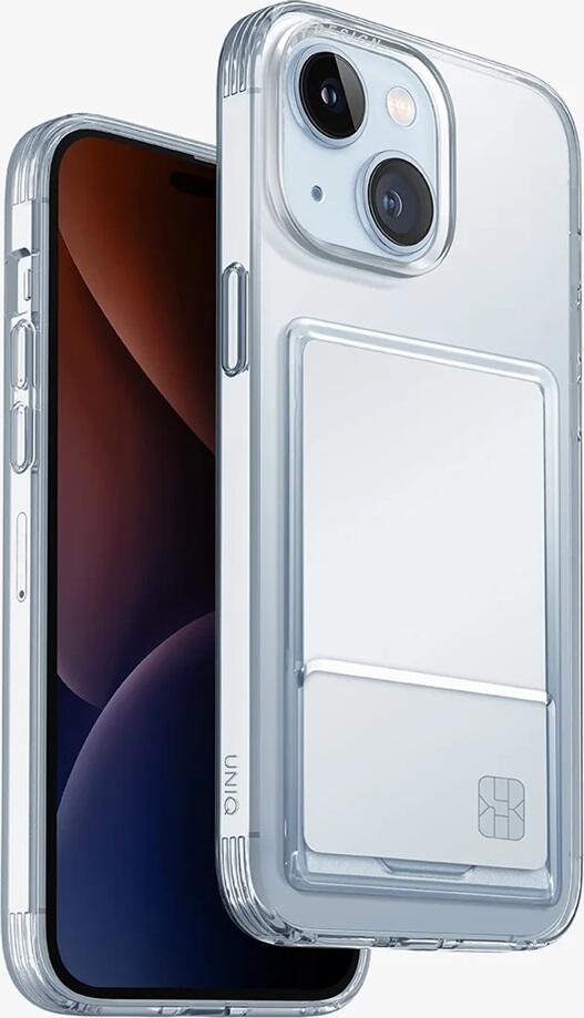 Uniq Case Hybrid Air Fender ID for iPhone 15, Clear