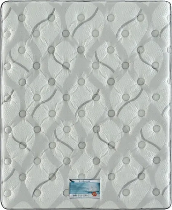 BRN Exuberant Orthopedic Mattress, 140x200 cm, Blue Gel Memory Foam, Cooling Effect, Breathable Fabric, Springless Multilayered System, Height 26 cm