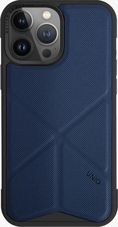 Чехол UNIQ Hybrid Magclick Charging Transforma для iPhone 15 Pro, двухслойная защита из поликарбоната и TPU, встроенная подставка, поддержка MagSafe