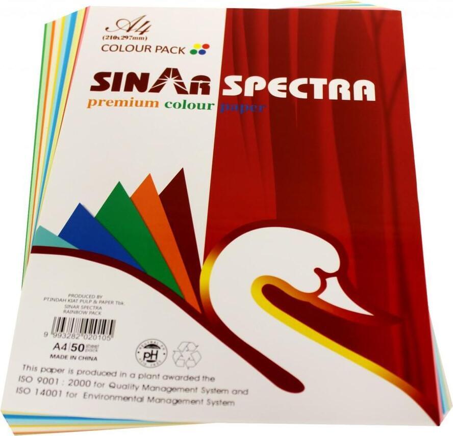 Prostand Hirtie colorata A4 10 cul 50foi A-50
