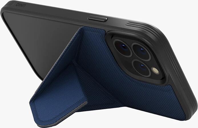 Uniq Case Hybrid Magclick Charging Transforma for iPhone 15 Pro Max, Blue