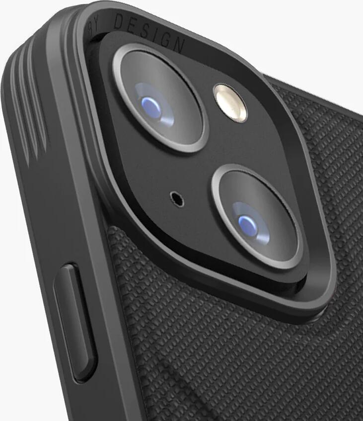 Чехол UNIQ Hybrid Magclick Charging Transforma для iPhone 15 Pro, двухслойная защита из поликарбоната и TPU, встроенная подставка, черный
