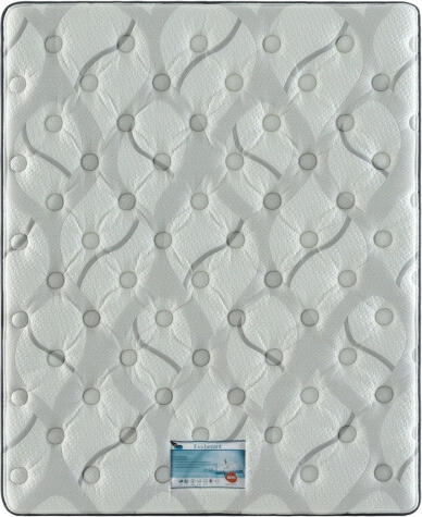 BRN Exuberant Orthopedic Mattress, 200x200 cm, Blue Gel Memory Foam, Cooling Effect, Breathable Fabric, Springless Multilayered System, Height 26 cm