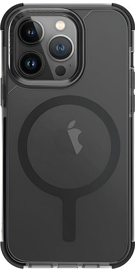 Чехол Uniq Combat для iPhone 15 Pro, гибридный противоударный кейс из TPU и поликарбоната с поддержкой MagClick и защитой при падении с 4 м