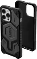 Husa UAG Monarch Pro pentru iPhone 14 Pro Max, Compatibila MagSafe, Protectie 5 Straturi, Rezistenta la Cadere 7.6m, Fibra de Carbon si Metal, Grey