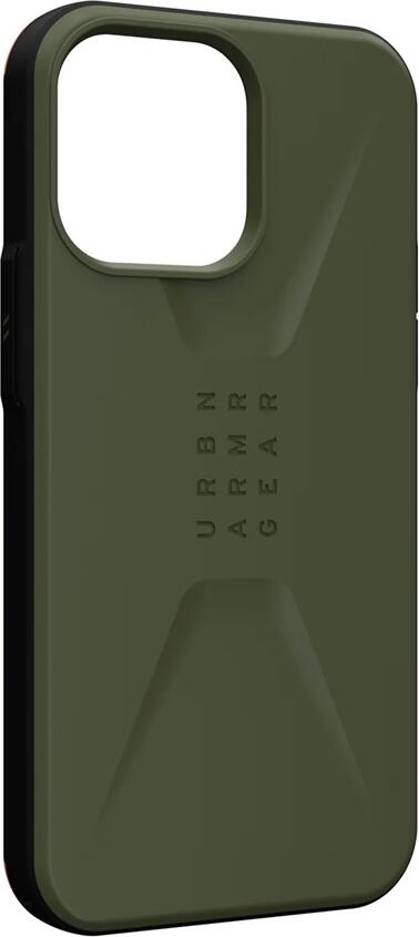 Husa Urban Armor Gear UAG Civilian pentru Apple iPhone 14 Pro, Coie Protectie HyperCush TPU si PC, Protectie Cadere 6m, Profil Slim cu Grip