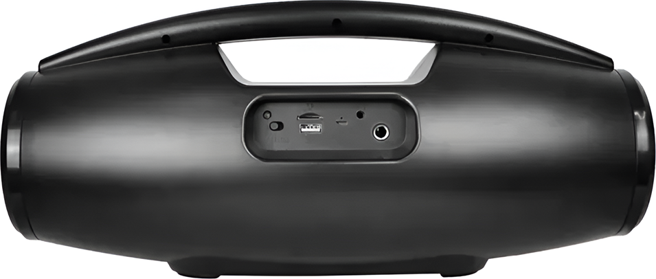 Helmet EBS-072 Portable Wireless Bluetooth 5.0 Speaker, 20W Output, 3000mAh Battery, RGB Lighting, FM Radio, Built-in Mic, Black, 410x160x190mm