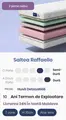 Almir Raffaello Orthopedic Springless Mattress, 80x200 cm, 20 cm Height, Dual Firmness Semi-Hard/Hard, 7-Zone Comfort System, Aloe Vera, Detachable Cover