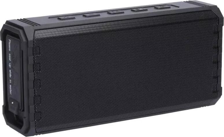 Maxcom Maxton MX56 Cerro Portable Wireless Bluetooth Speaker, 16W Stereo Sound, 3600mAh Battery, Water and Shock Resistant, TF Card, Aux, Black