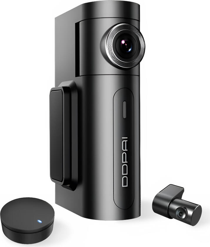 Camera Auto DDPAI X2S Pro Dual, Rezolutie 2K 1440p Fata si 1080p Spate, Preview Remote 4G, Tracking GPS, Mod Parcare 24/7, Super Condensator, Wi-Fi