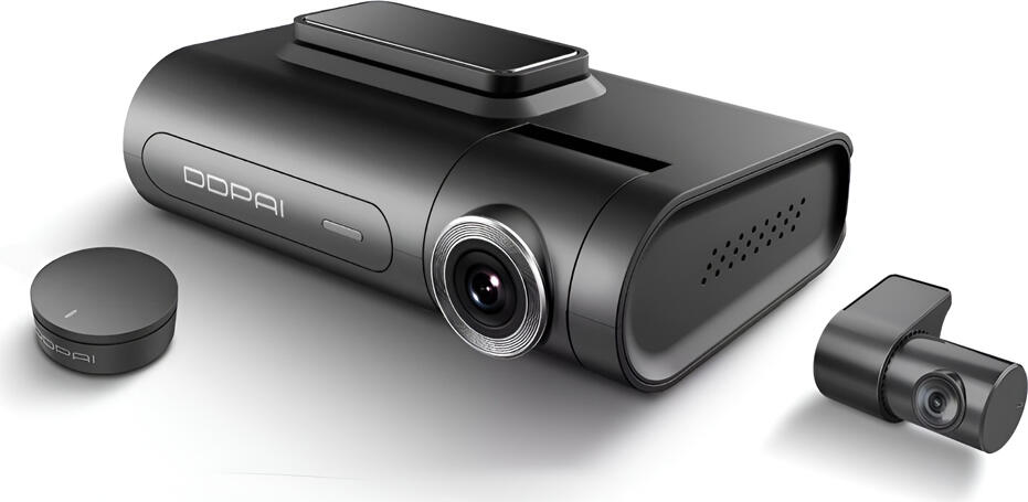 Camera Auto DDPAI X2S Pro Dual, Rezolutie 2K 1440p Fata si 1080p Spate, Preview Remote 4G, Tracking GPS, Mod Parcare 24/7, Super Condensator, Wi-Fi