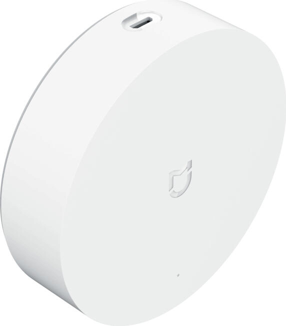 Xiaomi Smart Home Hub Gateway, ZigBee 3.0 Bluetooth 5.0 Wi-Fi Connectivity, Multi-Protocol Mesh Hub for Smart Device Control, White, 90x90x25 mm