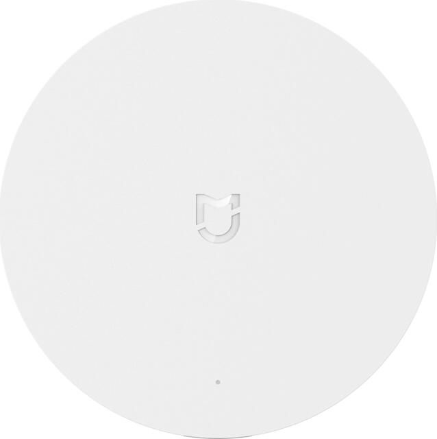 Xiaomi Smart Home Hub Gateway, ZigBee 3.0 Bluetooth 5.0 Wi-Fi Connectivity, Multi-Protocol Mesh Hub for Smart Device Control, White, 90x90x25 mm