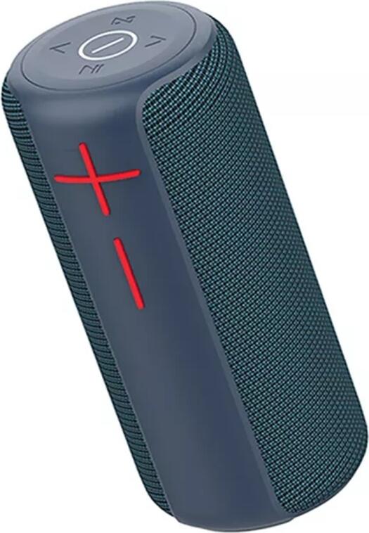 Box Portabil Hopestar P24 Bluetooth 5.0, Albastru, Putere 10W, Rezistenta la Apa IPX6, Baterie 2400mAh, Functie Power Bank, Radio FM, Slot TF, USB, AUX