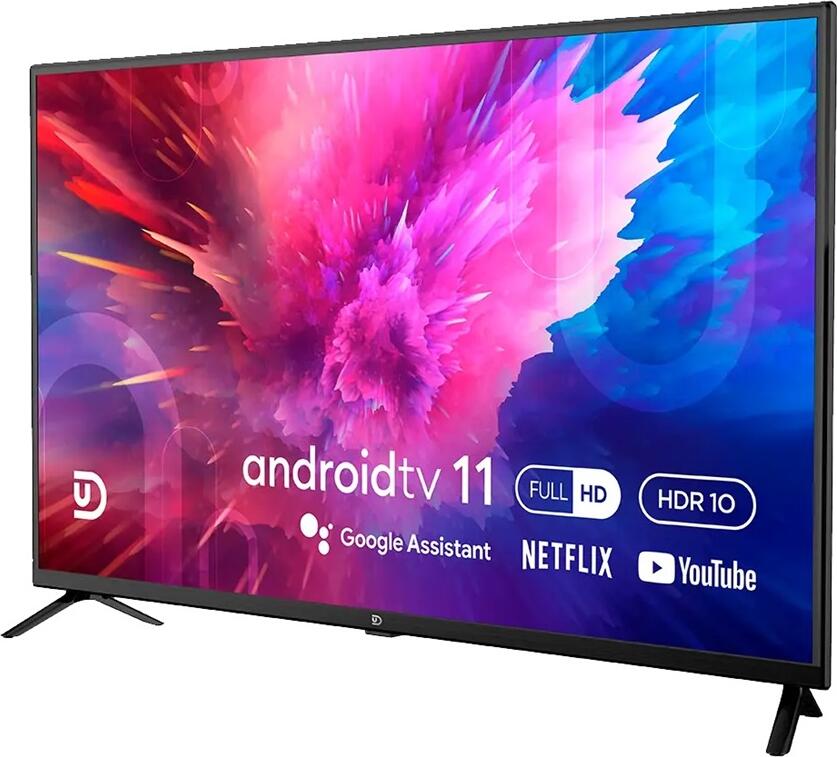 Смарт-телевизор UD 65U6210 65 дюймов 4K UHD, LED DLED панель, Android 11, HDR 10, Dolby Audio, двухдиапазонный Wi-Fi, Bluetooth 5.0, 3x HDMI, 2x USB, черный