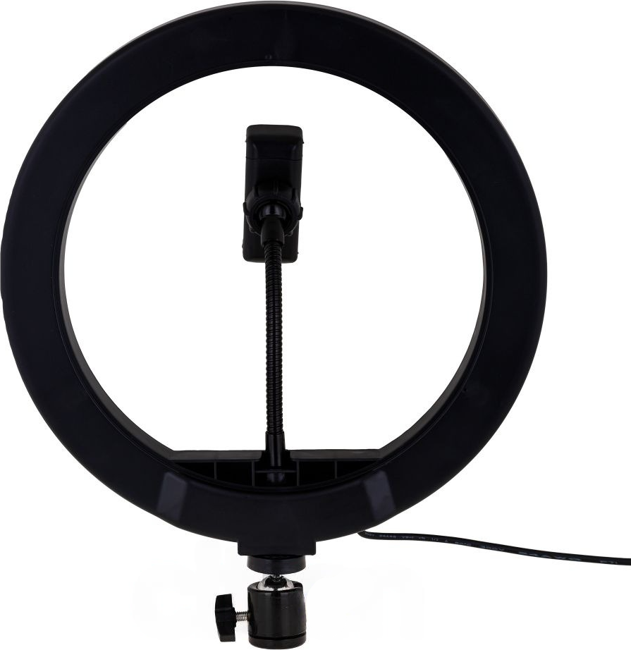 MJ38 RGB Selfie Ring Light 40cm 16 inch, 25W 120 LEDs, 6000K Color Temp, 4 Lighting Modes, Adjustable Tripod up to 2.1m, Phone Holder & Remote Control