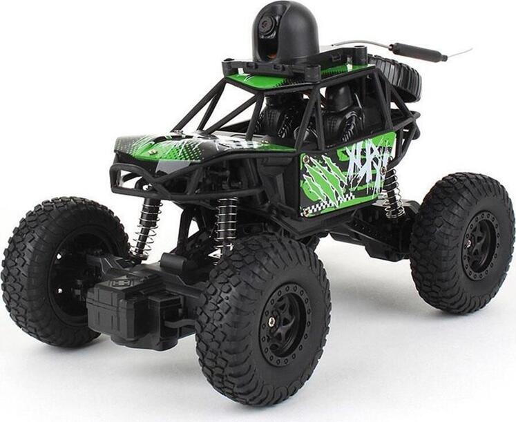 JJR/C XPower RC Car Camera (720p) with Phone BT Control, Green