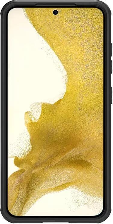 Чехол Nillkin Super Frosted Shield Pro для Samsung Galaxy S23 Plus, противоударный корпус из PC и TPU, матовое покрытие против отпечатков, черный