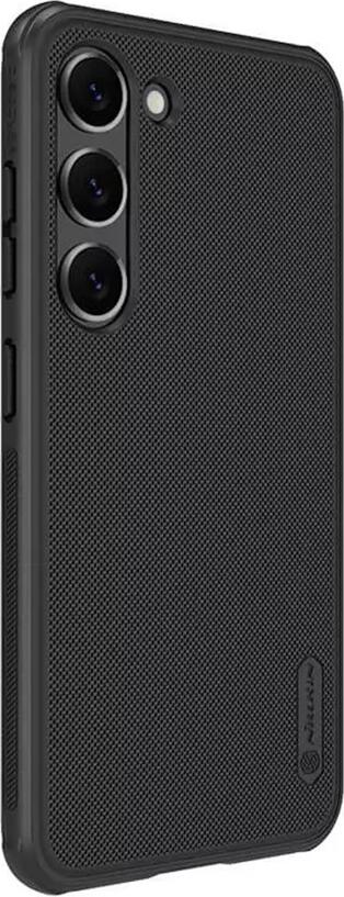 Чехол Nillkin Super Frosted Shield Pro для Samsung Galaxy S23 Plus, противоударный корпус из PC и TPU, матовое покрытие против отпечатков, черный