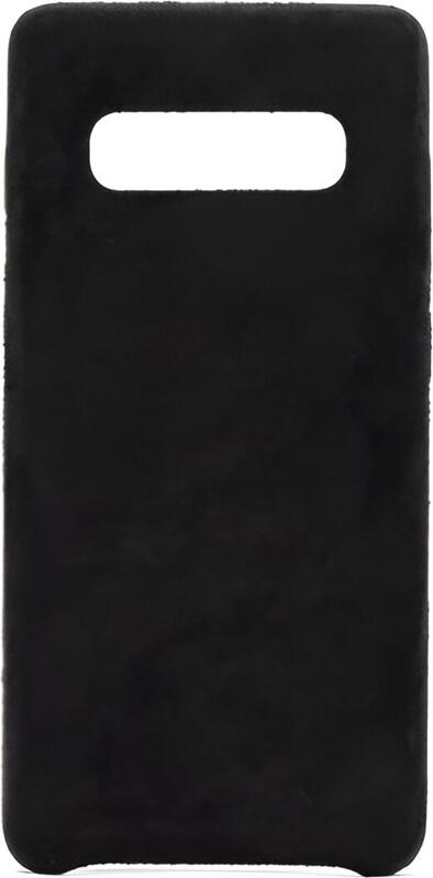 Husa Helmet Case Alcantara V2 pentru Samsung Galaxy S10E 5.8", Protectie Shock Absorbent Anti-Alunecare, Slim Fit, Rezistenta la Praf si Amprente, Neagra