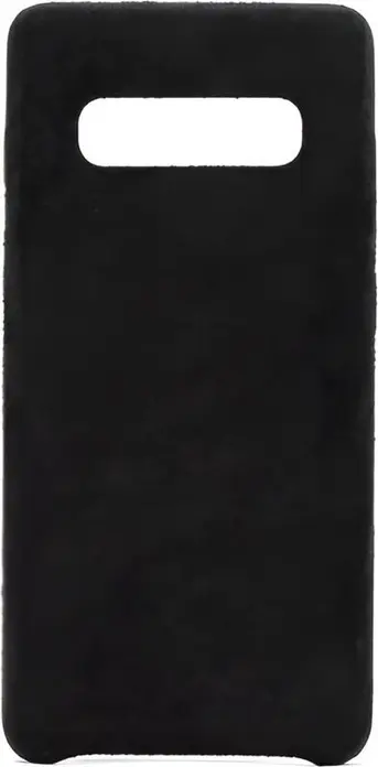 Husa Helmet Case Alcantara V2 pentru Samsung Galaxy S10E 5.8", Protectie Shock Absorbent Anti-Alunecare, Slim Fit, Rezistenta la Praf si Amprente, Neagra