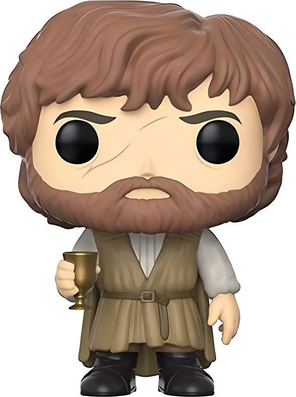 Funko Pop! Game of Thrones Tyrion Lannister Vinyl Figure #50, 9.5 cm Collectible with Gold Goblet, Window Display Box