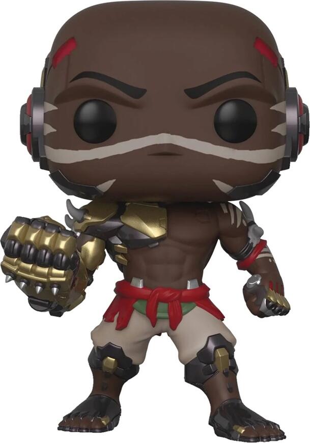 Figurina Funko Pop! Games Overwatch Doomfist 351 din Vinil, Akande Ogundimu cu Gauntlet Cibernetic, 10 cm, Blizzard Entertainment