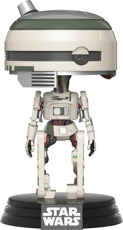 Figurina Colectibila Funko Pop! Star Wars Solo: A Star Wars Story L3-37 din Vinil #245, Design Stilizat, Inaltime 10 cm, Cutie cu Fereastra
