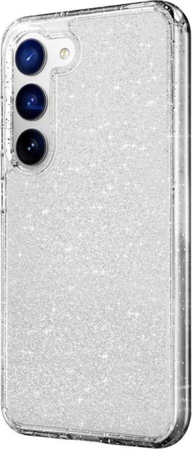 Uniq Case TPU for Samsung Galaxy S24 Plus Life Pro Xtreme Tinsel, Glitter Clear