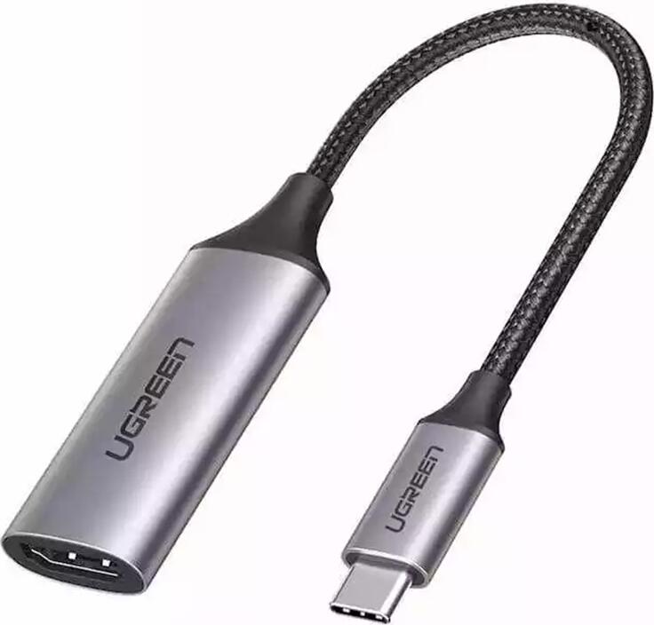 UGREEN Adapter Type-C 3.0 to HDMI V2.0 4K@60Hz Thunderbolt 3 Compatible | CM297, Space Gray