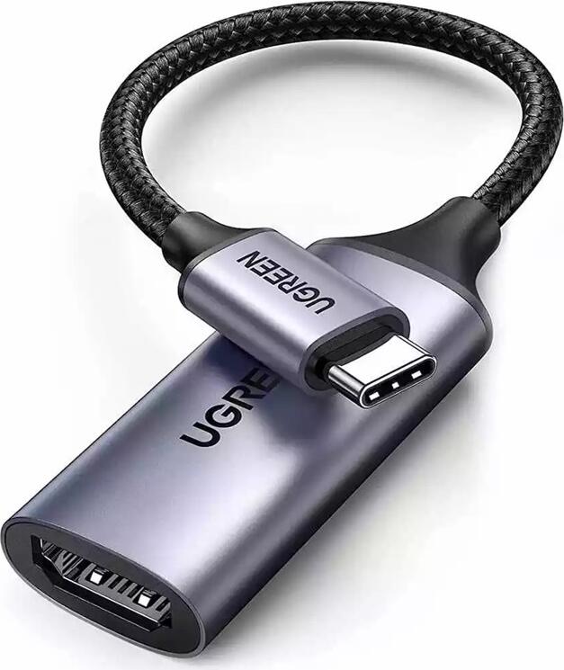 Переходник UGREEN CM297 USB Type-C на HDMI, 4K@60Hz HDMI V2.0, HDR, алюминиевый корпус, совместим с MacBook Pro, iPad Pro, Dell XPS, Samsung, Huawei