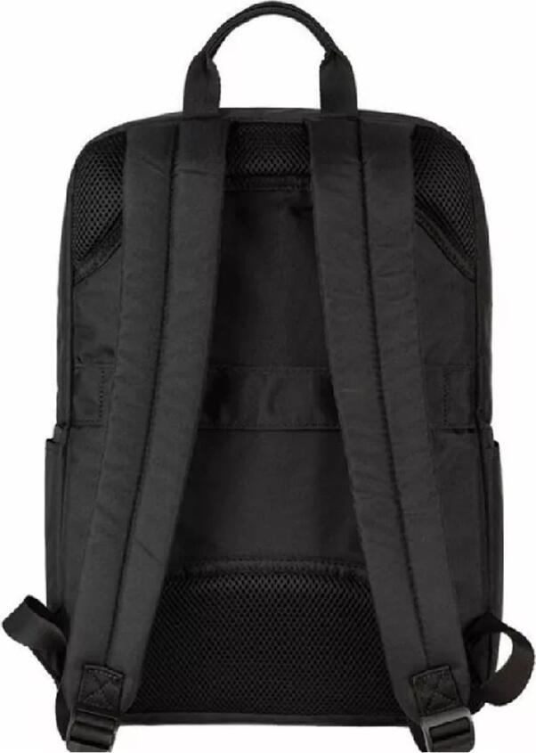 Tucano Global 2 Laptop Bag for 14 inch Laptops, Water-Resistant Polyester, Shockproof Microfiber Lining, Adjustable Shoulder Strap, Black