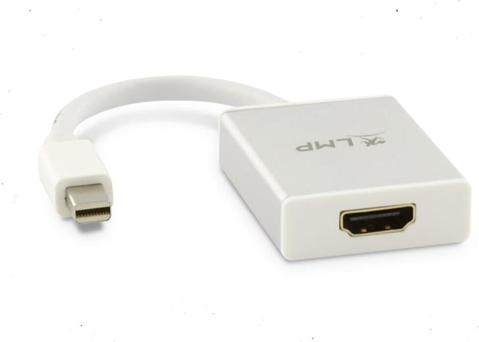 Переходник LMP Mini-DisplayPort и USB Audio на HDMI, 1080p 60Hz Full HD, алюминий, серебристый, для MacBook, ультрабуков и планшетов
