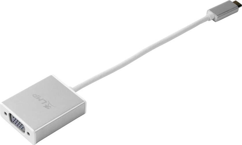 LMP USB-C to VGA Adapter USB-C 3.1 to VGA, Aluminium housing, White