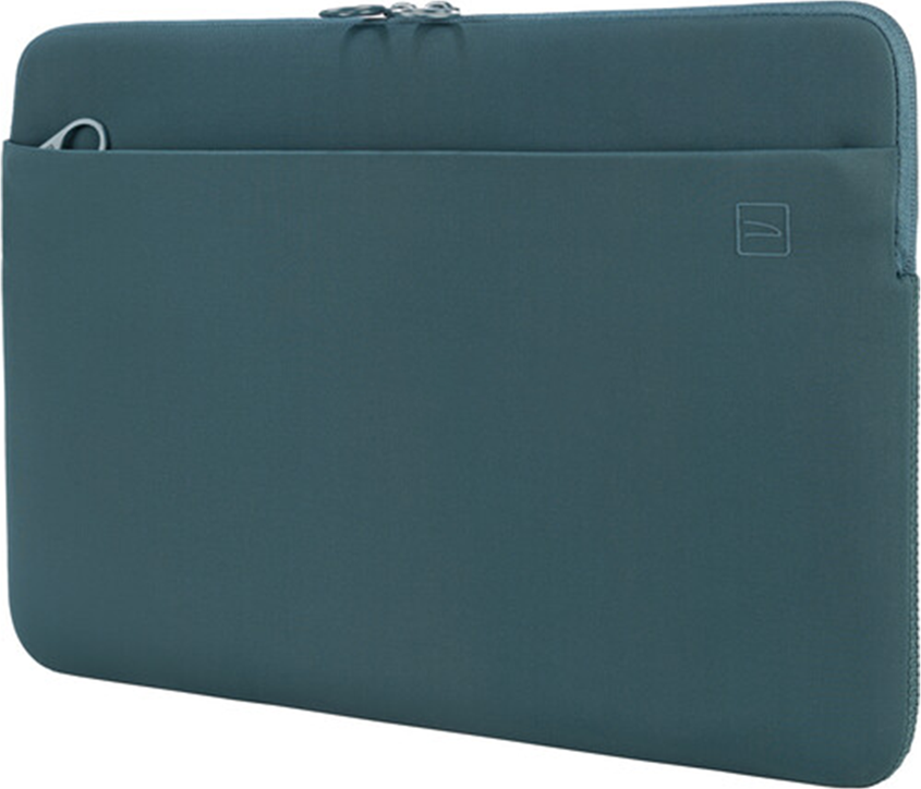 Tucano Top BFTMB16-B Laptop Sleeve for MacBook Pro 16" (2019) and 15.6" Laptops, 4mm Neoprene, Anti-Slip System, Front Pocket, Blue