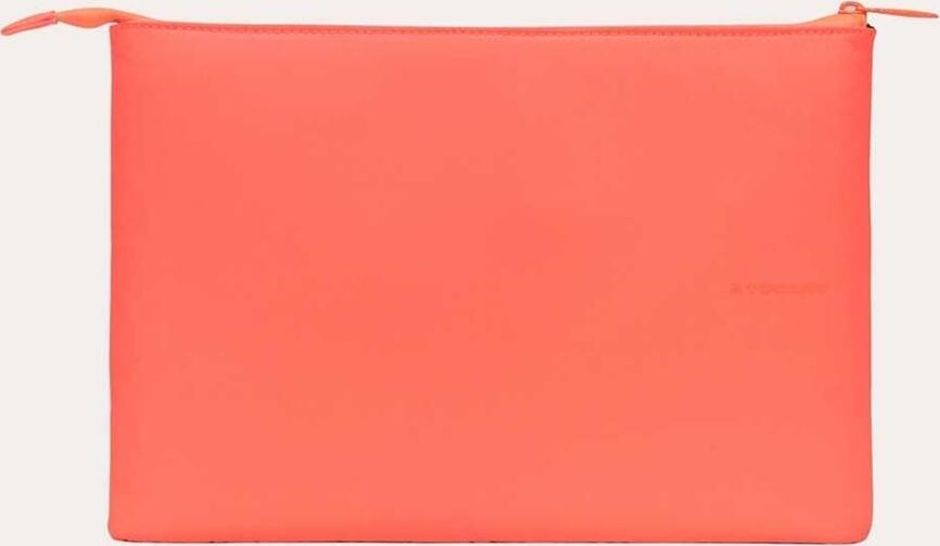 Tucano Sleeve Busta Laptop Sleeve for Devices up to 13.0 Inches, Water-Resistant Neoprene and Nylon Protective Case, Slim Minimalist Design, Coral Red