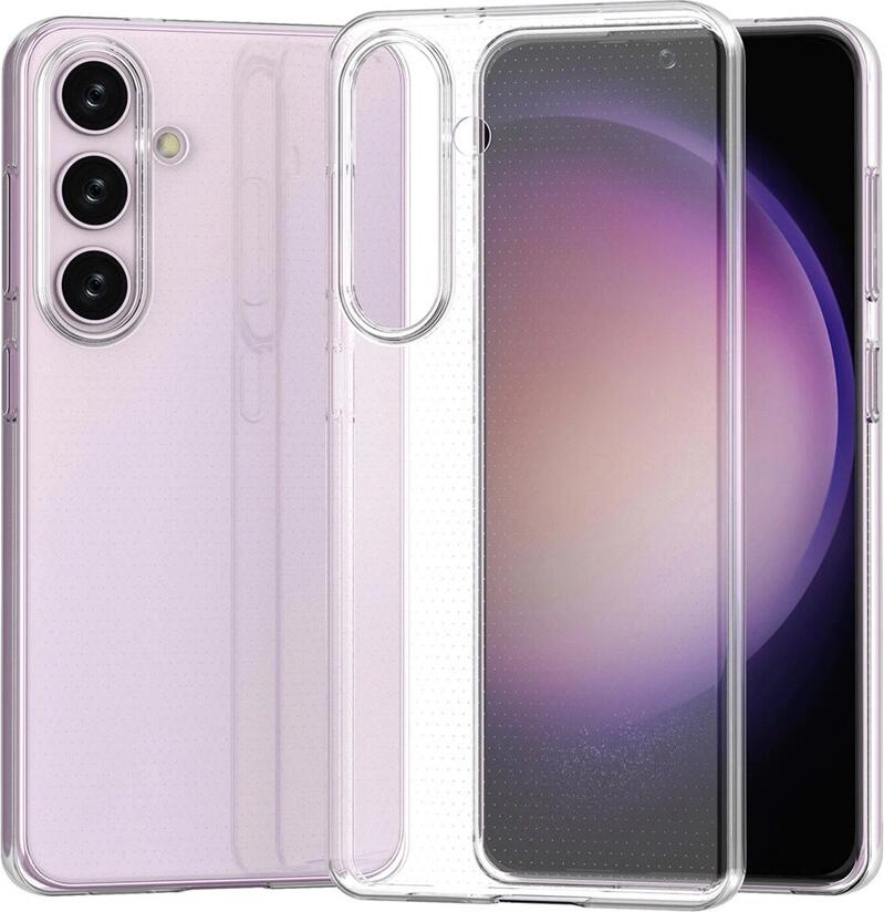 Husa WOO pentru Samsung Galaxy A55, Cover TPU Silicon Transparent, Protectie Shockproof Anti-Ingalbenire, Design Slim Flexibil, Rezistenta la Praf