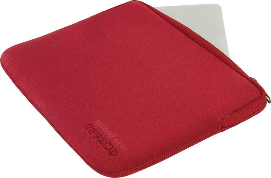 Husa protectie Tucano Folder Elements BF-E-MB13-R pentru Laptop si Tableta pana la 13.0 inch, Neopren, Rezistenta la Impact, Rosie, 32 x 22.5 x 2 cm