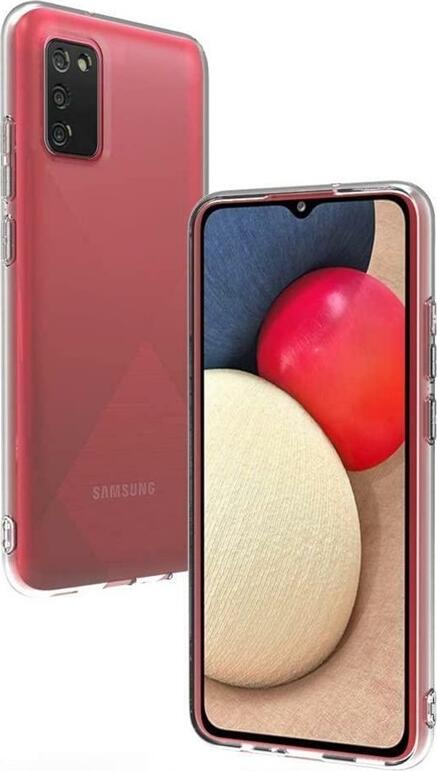 Husa DMLink Transparenta TPU pentru Samsung Galaxy A03s, 6.5 inch, Protectie Shockproof Flexibila, Rezistenta la Zgarieturi si Praf, Design Anti-alunecare