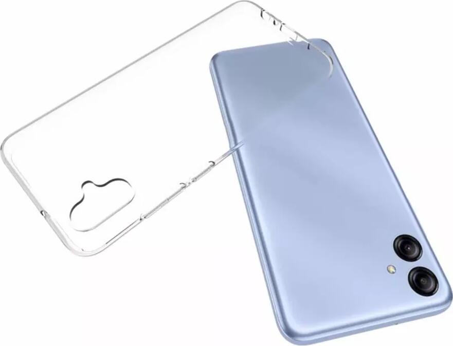 Husa Helmet Slim Fit pentru Samsung Galaxy A05, Cover TPU Transparent Shock-Absorbent, Protectie Anti-Zgarieturi cu Margini Ridicate