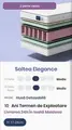 Almir Premium Orthopedic Mattress, 160x200 cm, Pocket Independent Springs, 23cm Height, CloudFoam Comfort Layer, Summer-Winter Jacquard Cover, 3D Ventilation