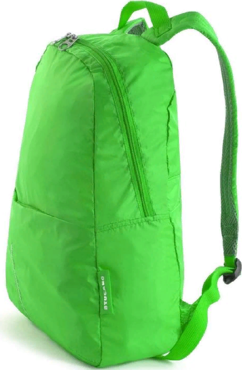 Tucano Compatto Packable Travel Backpack, 15L Foldable Lightweight Bag, Nylon Polyester, Padded Shoulder Straps, Trolley Strap, 30x44x20 cm