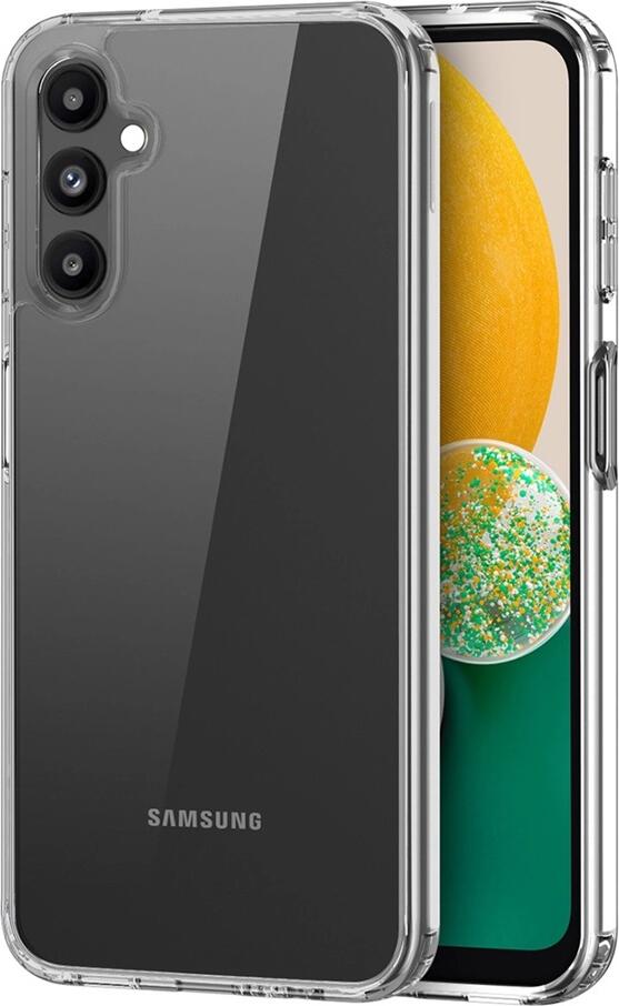 Dux Ducis Clin Case for Samsung Galaxy A14 / A14 5G, Transparent Shockproof Cover, TPU and PC Hybrid Material, Anti-Yellowing, Wireless Charging Support